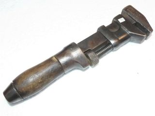 7 ¾” Girard Wrench Co.  Adjustable Monkey Wrench.