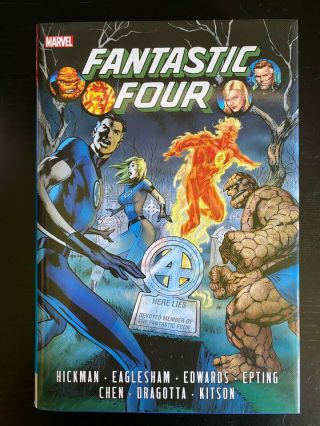 Fantastic Four By Jonathan Hickman Volume 1 Omnibus Oop