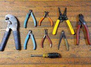 Vintage Tools M.  Klein Tools Pliers Cutters Linemans Mechanics Shop Tools ☆usa