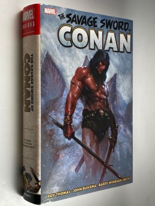 Savage Sword Of Conan Omnibus Vol 1 The Marvel Years Hardcover