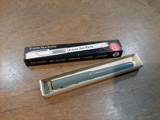 Vintage X - Acto Pen Knife Blade No.  3 Authentic Usa Box