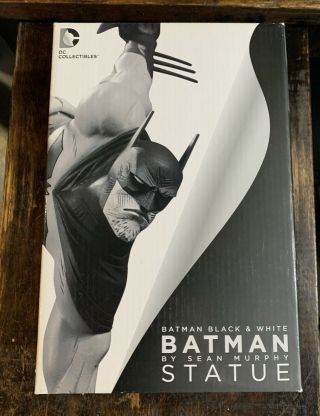Batman Black & White Statue⭐️ Based On Sean Murphy Design⭐️⭐️