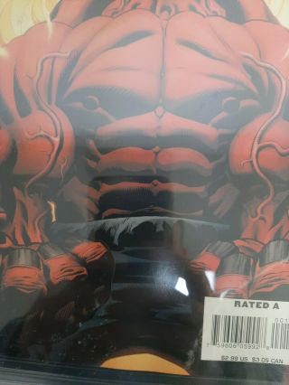 Comic Book 2008 Red Hulk CGC 9.  8 Graded 5