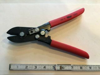 Wiss Made In Usa Hc - 5 5 - Blade Hand Crimper For Sheet Metal Work - Ex.  Cond.