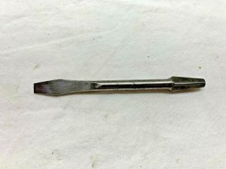 Vintage Flathead Screwdriver Auger Bit Brace Drill Bit Stanley No.  26 - 5/16 2