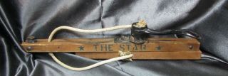 Antique - The Star - Carpet Stretcher With Rope And Handle