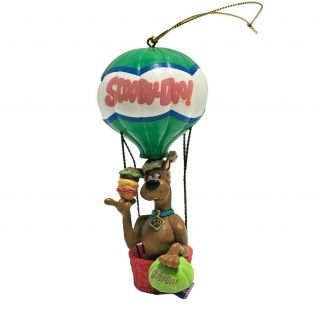 Scooby Doo Hot Air Balloon Ride Christmas Tree Ornament Trevo 1998