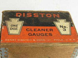 OLD STOCK DISSTON 3 CLEANER GAUGE INV MS11 2