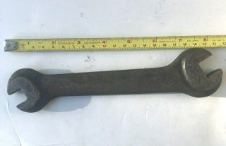 Vintage Antique J.  H.  Williams & Co.  Offset Wrench Double Open End 1/2 " - 5/8 "
