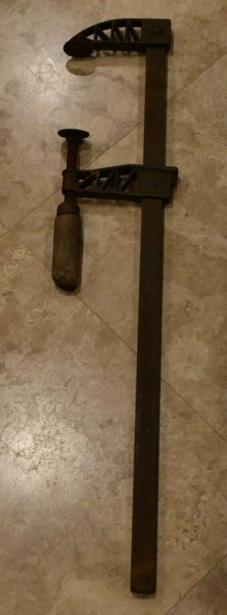 Large 29 Inch Hargrave (cinn.  Tool Co. ) Clamp