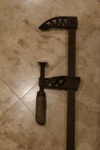 Large 29 Inch HARGRAVE (CINN.  TOOL CO. ) CLAMP 2