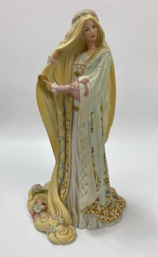 Lenox Rapunzel Figurine - The Legendary Princesses - Fine Porcelain - 8.  75 "