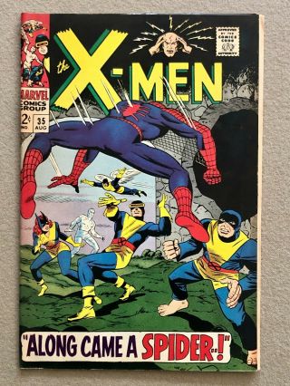 X - Men 35 Vol.  1 1st Appearance Changeling Owner Col Spider - Man X - Over