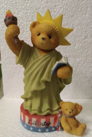 1997 Cherished Teddies Libby,  " My Country 