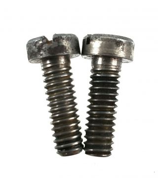Early Stanley Miter Box Saw Guide Cap Screws - Replacement Parts