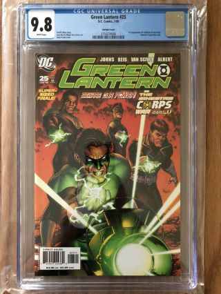 Green Lantern 25 Variant.  1st Appearance Larfleeze & Atrocitus.  Cgc 9.  8 Dc 2008