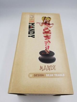Comix Buro MANDY Red Bow Attakus Designed by DEAN YEAGLE Limited Edit 273/999 3