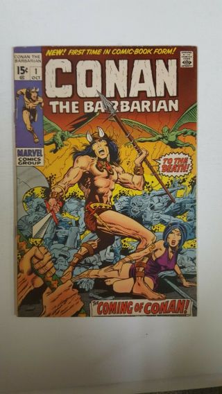 Marvel Conan The Barbarian 1 (1970) Origin & 1st Appearance Of Conan