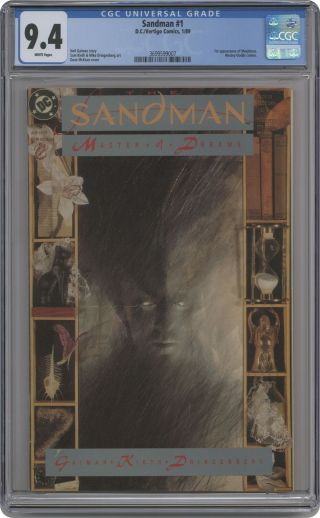 Sandman 1 Cgc 9.  4 1989 3699599007 1st App.  Morpheus The Modern Age Sandman