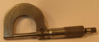 Brown & Sharpe 10 0 " To 1 " Micrometer - In - No Initials On It