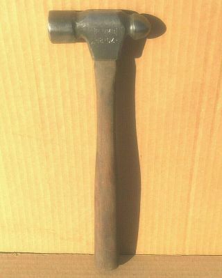 Plumb 12 Oz.  Ball Peen Hammer - Old Hand Tools Twelve Ounce Blacksmith