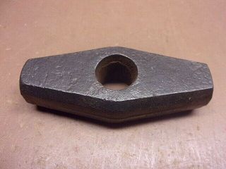 Small 10.  4 Oz.  Sledge Hammer Head 3 1/4 " Long W/two 3/4 " Faces Drop Forged