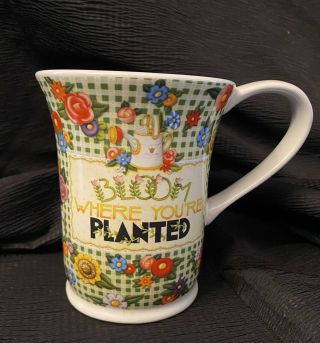 Mary Engelbreit Me Coffee Tea Cup Mug Bloom Where You 