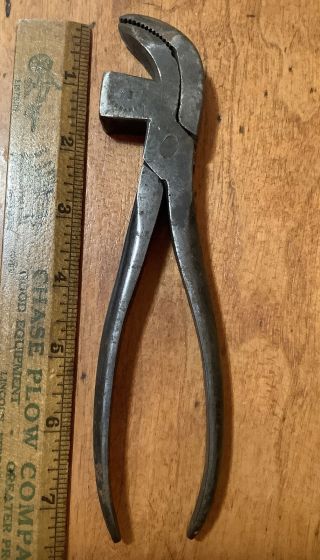Antique W & C Wynn No.  1 Cobblers Lasting Pliers Hammer Tool