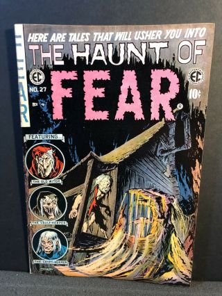 The Haunt Of Fear 27 Fn 6.  0 Ec Comics Sep 1954 Precode Horror