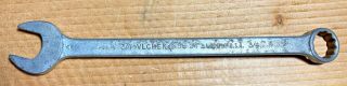 Vintage 1940s Vlchek 3/4 Wbe 24 Combination Wrench Usa Alloy Tool Hard_8s_magic