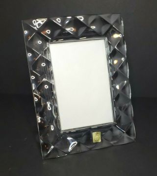 Vintage Lead Crystal Picture Frame Made In Germany Anna Hutte Bleikristall