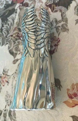 Seagull Fine Brite Pewter Candle Holder Angel 4 