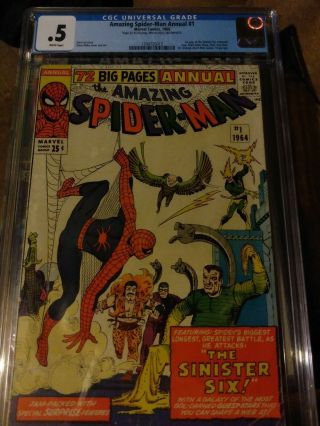 72 Big Page Annual The Spider Man 1 1964