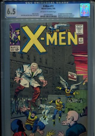 X - Men 11 Cgc 6.  5 Ow/w May 1965 Marvel 1st Appearance Of The Stranger
