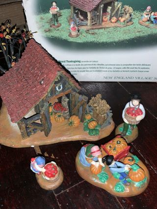 Dept 56 It’s Almost Thanksgiving Accessory.  England Village Series Set Of 3