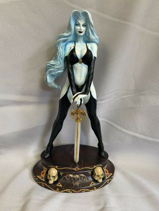 Limited Edition Lady Death Statue 2008 Clayburn Moore Chaos Comics Amricons
