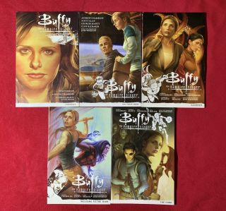 Buffy The Vampire Slayer Season 9 Vol 1 2 3 4 5 Dark Horse Complete Tpbs