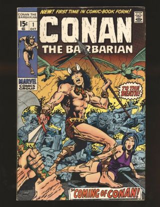 Conan The Barbarian 1 - 1st King Kull Cameo Fine,  Cond.