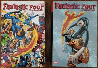 Fantastic Four By John Byrne Omnibus Vol 1 2 Hardcover Set Marvel Hc