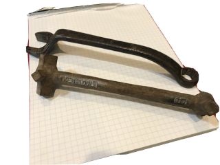 2 Vintage Wrenches.  1 Ken Tool G - 17,  1 Ford 11 - 40 - 17017