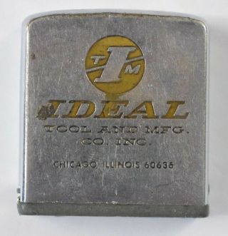Vintage — Zippo Tape Measure - Ideal Tool And Mfg Co.  Inc Chicago