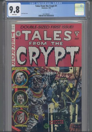 Tales From The Crypt 1 Cgc 9.  8 Gladstone Highest Graded 1 Ever Origin Issue