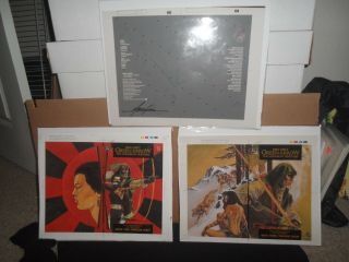 Green Arrow Longbow Hunters Production Art Autographed/signed By Mike Grell