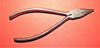 Snap - On Vintage Miniature Needle Nose Pliers - Made in USA - No Etchings 3