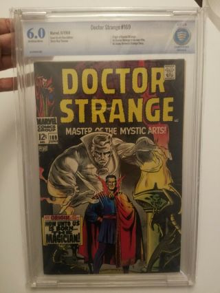 Doctor Strange 169 (1968) 6.  0 1st Solo Title And Origin Story Cbcs Not Cgc Mcu