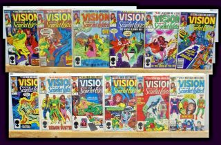 Vision & The Scarlet Witch (all 12 Issues) Set Plus Freebies