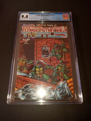 Teenage Mutant Ninja Turtles 1 4th Print Cgc 9.  4 Tmnt 1st Shredder Cover Vhtf