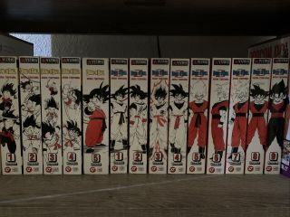 Dragon Ball Vizbig Complete Manga Set Vol 1 - 5,  Dragon Ball Z Vol 1 - 9