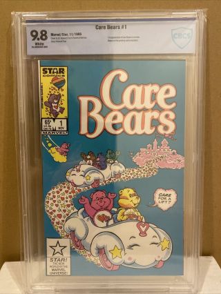Care Bears (1985 Marvel/star Comics) 1 Cbcs 9.  8 First Appearance In Comics