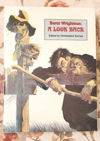 Berni Wrightson A Look Back Hardcover 512 Of 700 Made.  1991